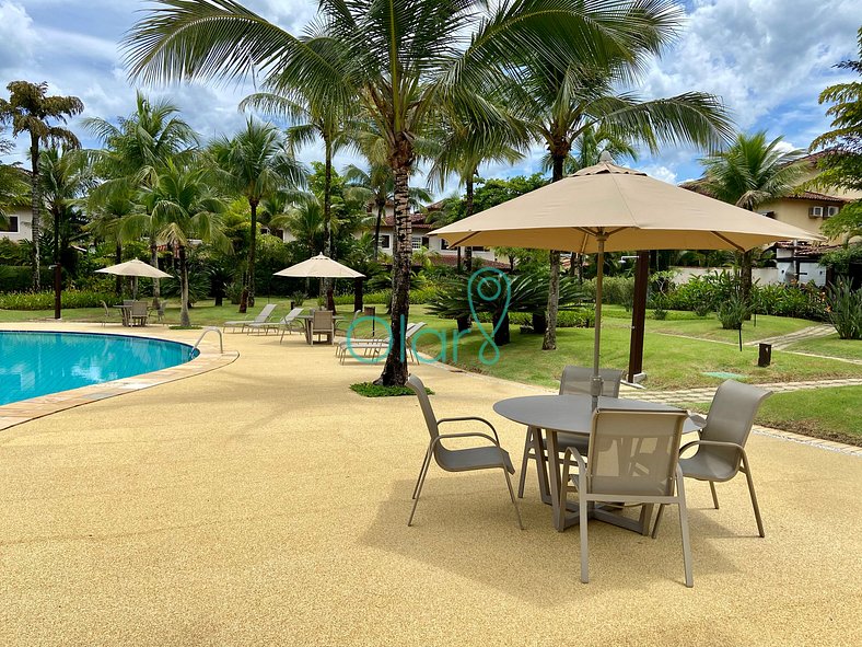 Casa de Condomínio Impecável de Frente para a Praia da Balei