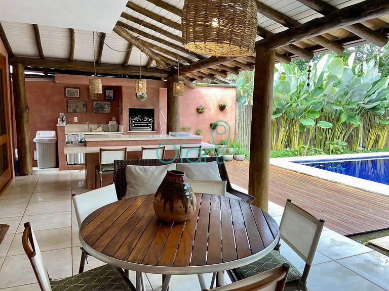 Casa em condomínio Pé na Areia na Barra do Una