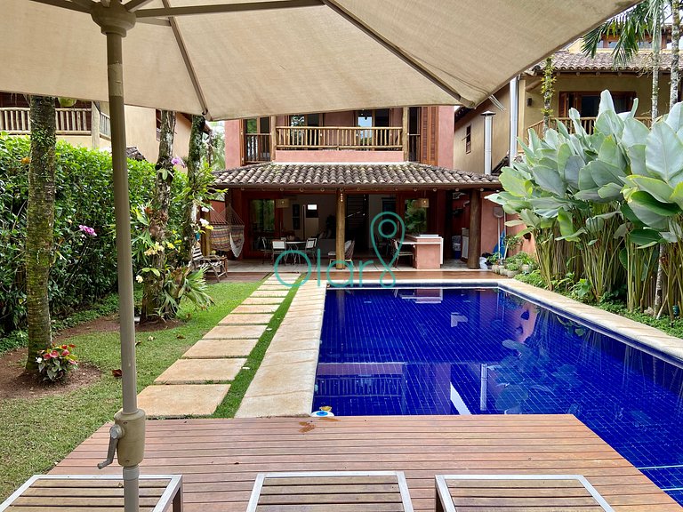 Casa em condomínio Pé na Areia na Barra do Una